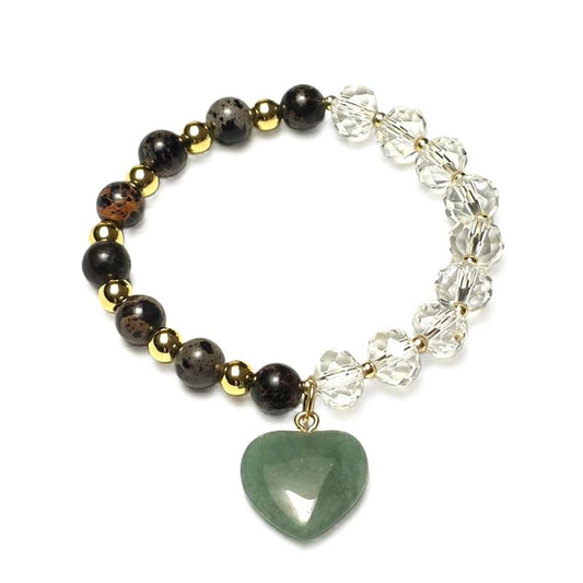 Heart of Glass Bracelet Verdant Fortuna