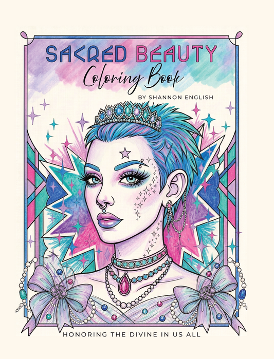 Sacred  Beauty Coloring Book: Honoring the Divine in Us All